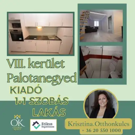 kiadó tégla lakás, Budapest, VIII. kerület