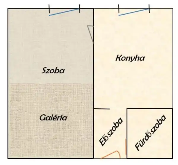 Kiadó tégla lakás, Budapest, XI. kerület 1+1 szoba 45 m² 250 E Ft/hó