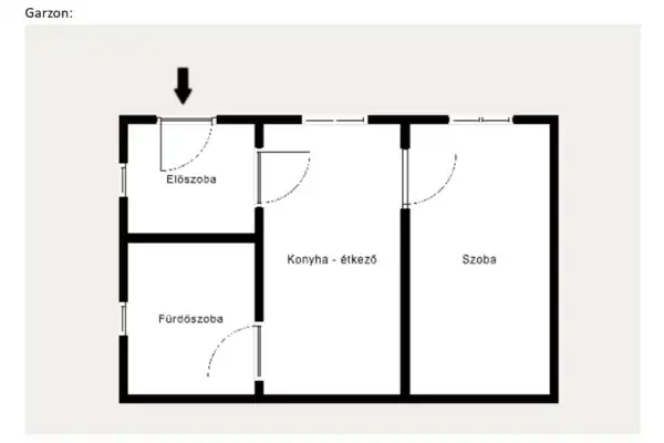 Kiadó tégla lakás, Kecskéd 1 szoba 39 m² 120 E Ft/hó