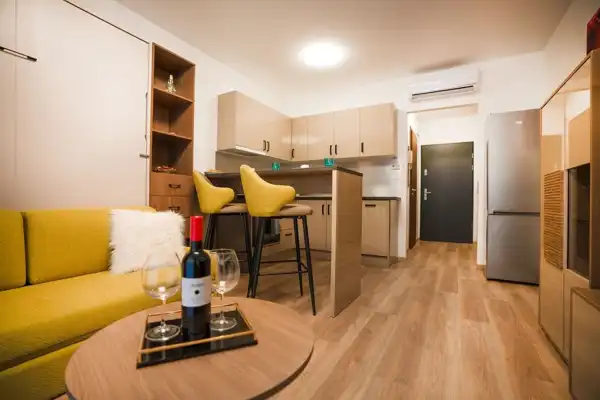 Kiadó új építésű tégla lakás, Budapest, VIII. kerület 1 szoba 26 m² 240 E Ft/hó